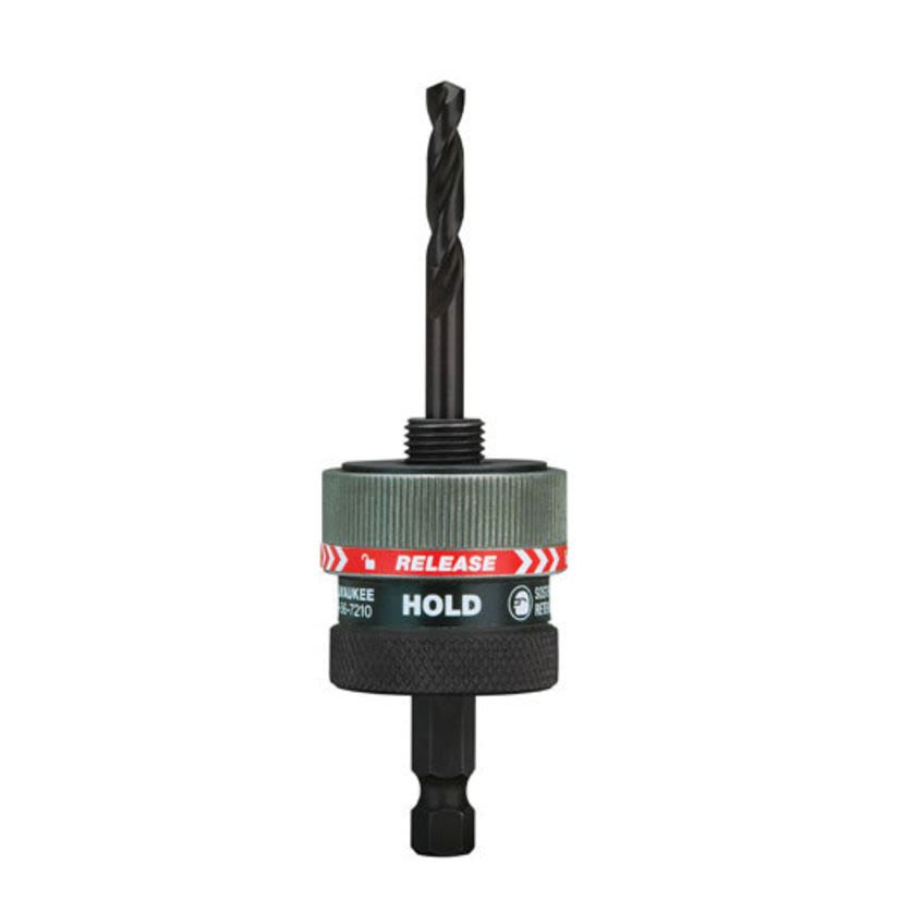 **DISCONTINUED** Milwaukee Twist-Release 49-56-7210 Quick-Change Hole Saw Arbor